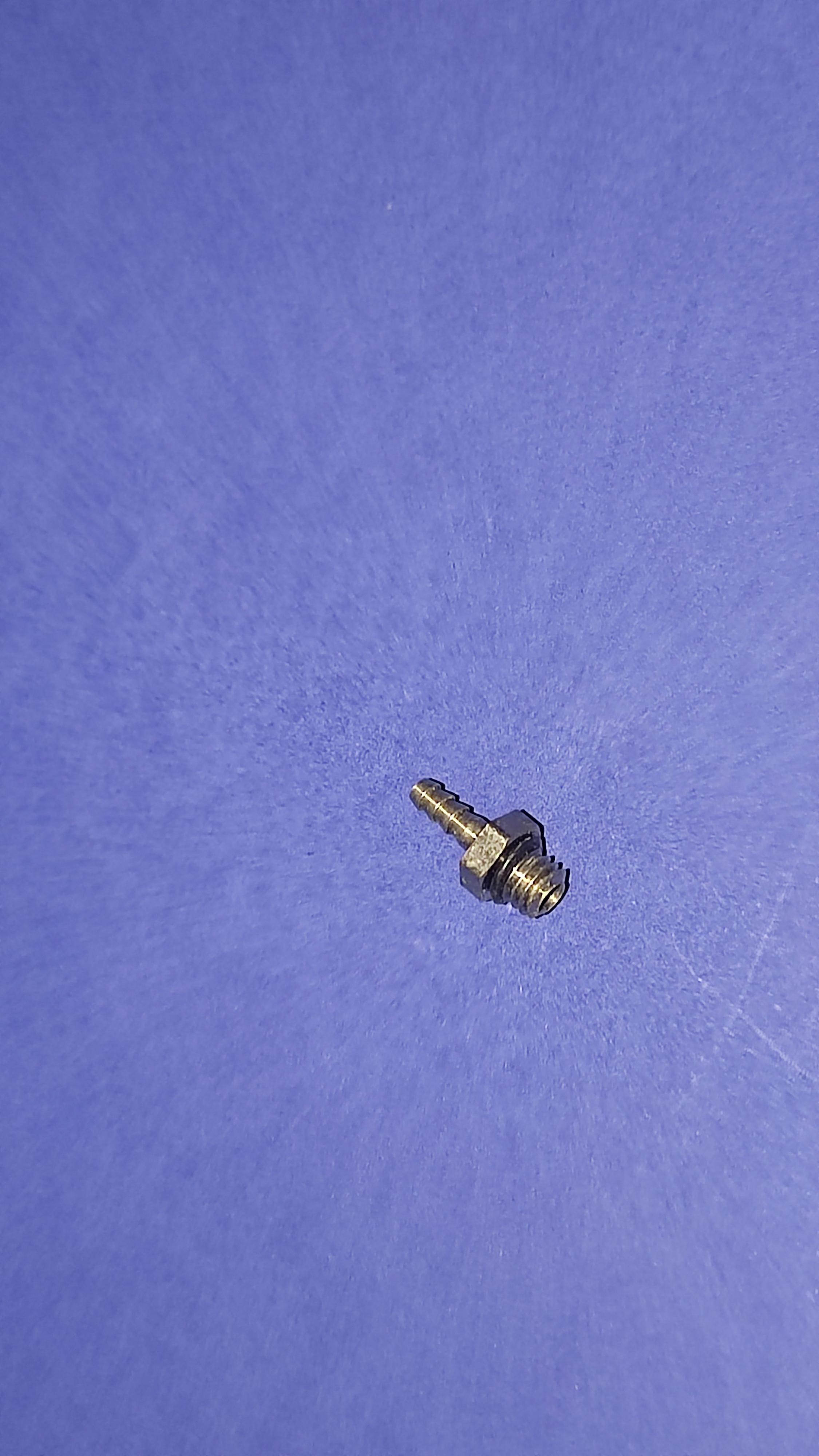 NIPLE DE LIGACION PARA MANGUERA DIAMETRO 1,6MM